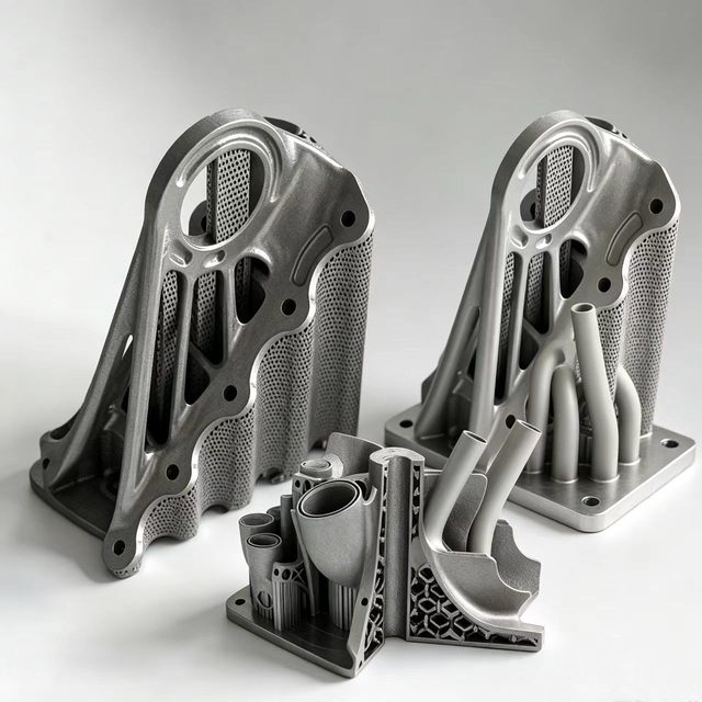 Rapid Prototyping 3D Printing Service SLM SLA SLS FDM MJF Metal Nylon Resin Custom Parts for Industrial Applications