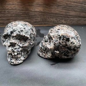 7cm Natural Stones Healing Gemstone <b>Crystal</b> Skulls Carving Crafts Amethyst <b>Crystal</b> Gifts Hallowmas - Product Image 5