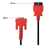 Cable de prueba de diagnóstico de sistema completo de coche Universal para Autel MK808 MP808 MX808 DB15 16 PIN OBD 2 Cable de prueba de escáner