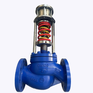 Válvula de Control Autooperada de Acero Fundido WCB de 40 bar, 4 pulgadas DN100, 450 Grados, con Brida, para Vapor - Product Image 1