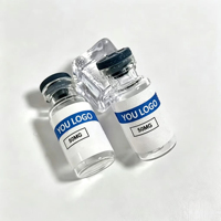 Étiquettes personnalisées en vinyle holographique pour flacons de 3 ml, autocollants adhésifs durables et imperméables pour flacons en verre de 3 ml et 10 ml et bouteilles de réactifs