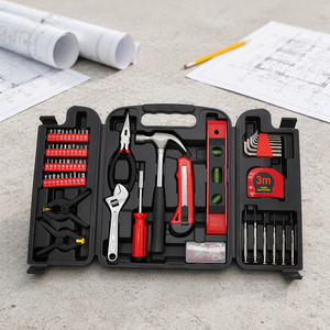 Juego de Herramientas Manuales de Acero al Carbono al por Mayor, Personalizable OEM, para Reparaciones del Hogar y Bricolaje - Product Image 5
