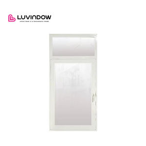 Ventanas Modernas para Casa, Estilo Años 70, con Rotura de Puente Térmico, de Aleación de Aluminio Blanco, Vidrio Inteligente Conmutable, Abatibles Horizontalmente, Tipo Villa, con Certificación Energy Star - Product Image 1