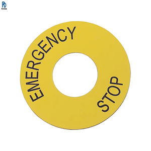 Étiquette d'identification de capteur pour contrôleur PLC, légende de marquage pour stations de contrôle de suspension, neuve et originale ZB2BY9330 - Product Image 1