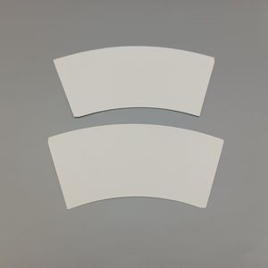 Custom <b>Printed</b> <b>Paper</b> Cup Fan Raw Material Food Grade Brand Design Disposable Coffee <b>Paper</b> Cup Fan Sheets For Coffee Cups - Product Image 2