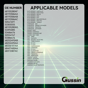 Capteur de surveillance de pression des pneus OEM 68105280AF Gussin TPMS 433,92 MHz pour Alfa Romeo Chrysler Dodge <span class=keywords><strong>Fiat</strong></span>, durée de vie de <span class=keywords><strong>5</strong></span> ans, 68193586AA - Product Image 2