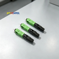 Conector Mecánico SC APC FTTH para Instalación de Cable de Fibra Óptica, Conector Rápido de Fibra Óptica