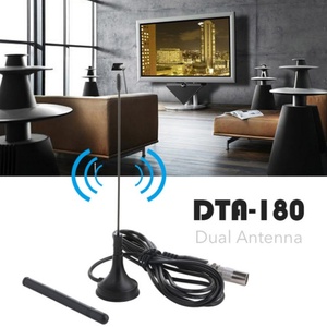 <span class=keywords><strong>Antena</strong></span> de <span class=keywords><strong>TV</strong></span> Digital DVB-T para Interiores, <span class=keywords><strong>Antena</strong></span> HDTV Freeview DTA-180, <span class=keywords><strong>Antena</strong></span> Doble con Amplificador, Receptor de <span class=keywords><strong>TV</strong></span>, <span class=keywords><strong>Antena</strong></span> DVBT Surf - Product Image 1