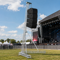 Torre de Soporte para Sistemas de Sonido Line Array de 20 Pies de Altura, Capacidad Máxima de Carga Pesada de 1103 Libras