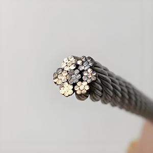 Cable de cuerda de alambre de acero de alta resistencia 6mm 8mm 6X19 6X36 <span class=keywords><strong>Alma</strong></span> De Acero galvanizado hecho en China - Product Image 3