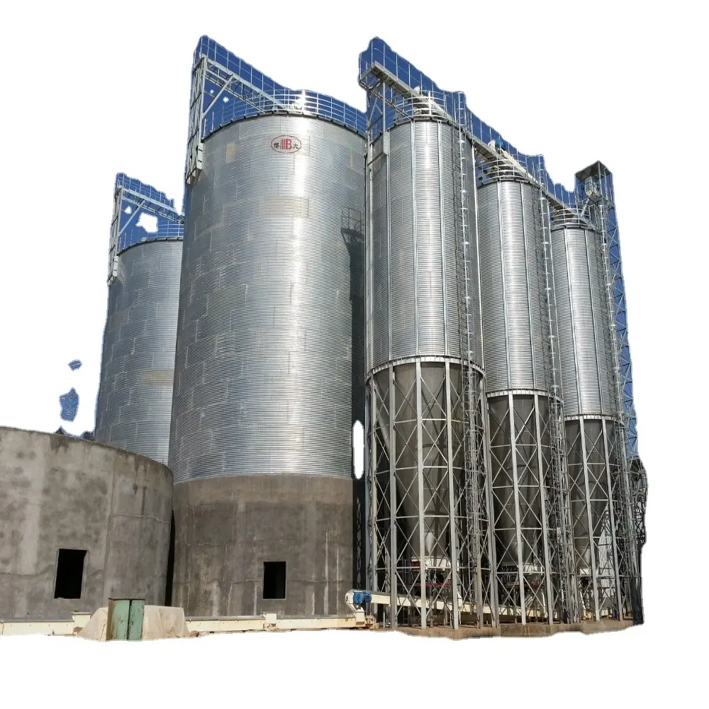 Usado silo de grãos de aço galvanizado para venda