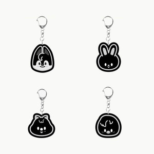 Nuevo Llavero de Acrílico de Stray Kids con Diseño de Dibujos Animados, Colgante para Bolsos, Accesorios con Estampado UV de Estrellas, Tendencia de Moda - Product Image 3