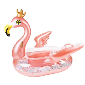 Airmyfun EN71 Chất lượng cao Inflatable Flamingo PVC thiên nga hồ bơi Float