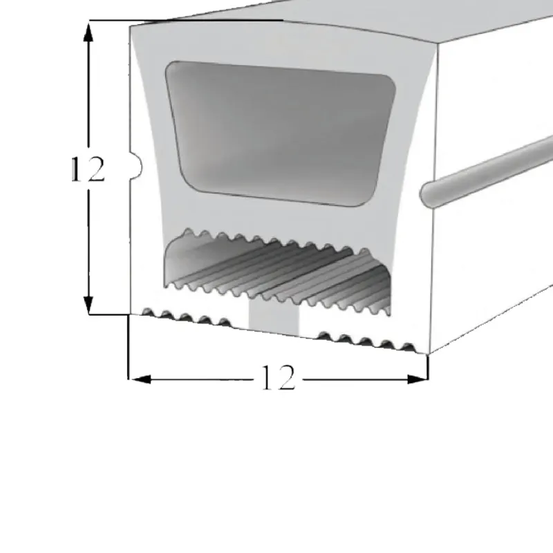 DIY नियॉन लाइट बॉक्स के लिए SDW-Z-1212B सिलिकॉन एलईडी चैनल स्पॉटलेस फ्लेक्सिबल ट्यूब, 8 मिमी एलईडी पट्टी के लिए संलग्न IP67 वॉटरप्रूफ