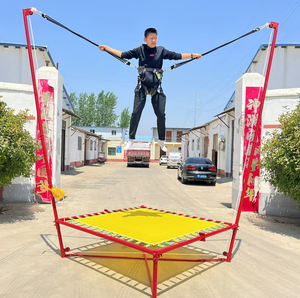 <span class=keywords><strong>Trampoline</strong></span> à bungee professionnel haute résistance et durable pour parc d'attractions, aire de jeux extérieure, activités récréatives et aventures - Product Image 3