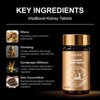 Suplemento Herbal Natural para Hombres, Potenciador de Energía, Salud Renal, Tabletas de Extracto de Ginseng para Hombres, Marca Privada Lab-core