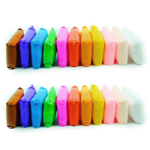 Pâte polymère super légère SIWEI 2 kg, séchage à l'air, pour cosplay, modélisation, non toxique, 36 couleurs, jouet slime DIY, intelligence des enfants, design personnalisé - Product Image 4