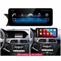 Para Mercedes-Benz Clase C W204/C204 2011-2014 NTG4.5 10.25/12.3 Android14 8+128GB CarPlay Inalámbrico Android Auto GPS IPS DSP 4G