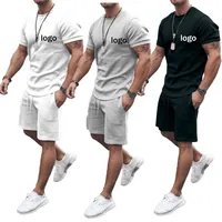 Men's Casual Shorts Set, Short Sleeve T Shirt