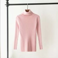 Vente en gros de pull à col roulé pour femmes, mode personnalisée, vêtements d'hiver pour femmes, pull tricoté décontracté pour femmes