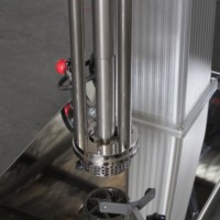 Mélangeur émulsifiant à cisaillement élevé Bunkin 2L-40L en acier inoxydable 220V 1.1-4KW pour le mélange de cosmétiques, aliments et peintures