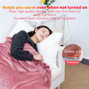 Almohadillas Eléctricas Calefactoras Grandes, Nuevas, <span class=keywords><strong>con</strong></span> Certificación CE, GS y SAA, Manta Eléctrica Calefactora para Cama, Calentador de Cama para Invierno - Product Image 3