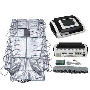Traje de Compresión por Presión de Aire con 20 Bolsas de Aire, Dispositivo Corporal y Pantalones para Drenaje Linfático y Masaje - Product Image 5