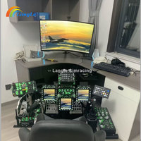 Simulador de Vuelo de Combate DCS, Fabricado en China, Nuevo, Juego Completo, Simulador de Vuelo con Soporte de Perfil de Aluminio