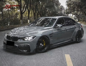 Kit de carrosserie large en FIBER de carbone, pour BMW série <span class=keywords><strong>3</strong></span> F30, 2012 — 2018 - Product Image 4
