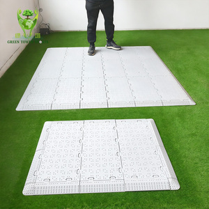 Revêtement de sol événementiel portable en plastique PP emboîtable pour extérieur, couverture de terrain de sport pour stade, panneau de protection temporaire pour pelouse - Product Image 2