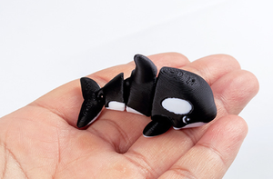 Jouet articulé en forme d'animal marin imprimé en 3D pour le jeu aquatique, figurine miniature de créature marine, cadeau éducatif pour enfant sur la biologie marine - Product Image 6