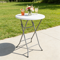 Table pliante portable de camping, robuste, pour usage commercial, buffet, restauration, extérieur, vente en gros directe d'usine