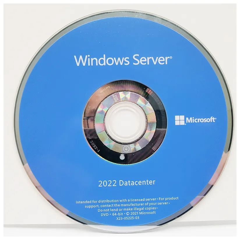 Win Server Rechenzentrum 2022 16 Core OEM DVD Win Server dat 2022