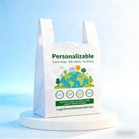 Sacs à soufflets latéraux personnalisés pour supermarchés, sacs en plastique biodégradables de qualité alimentaire, impression en héliogravure, OEM ODM