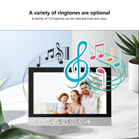 Système d'interphone vidéo pour plusieurs appartements Sonnette à vision nocturne Dispositifs de sécurité intelligents Interphone pour 2 appartements