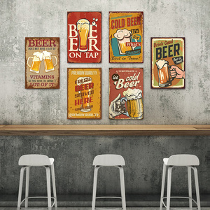 Insegne da Bar Personalizzate Vintage, Insegne in Metallo Decorative all'Ingrosso per Pub - Product Image 2