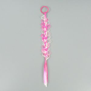 Colorful Bubble Loop <b>Braid</b> Wig Hair Tie Gradient Fake <b>Braid</b> Elastic Hair Rope Girls Festival Party Dress Up Hair <b>Accessories</b> - Product Image 5