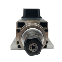 1.5KW ER11 ER16 ER20 24000rpm Pendingin Udara Bantalan Flens Persegi Mesin Bor Alat Spindle Motor 110V/220V/380V CNC