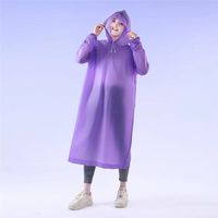 Imperméable EVA coloré activités de plein air imperméables pour adultes imperméable réutilisable imperméable imperméable