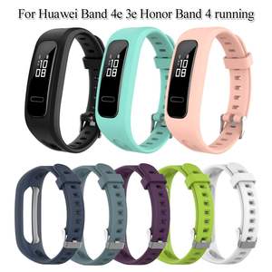 Bracelets de remplacement en silicone pour montres connectées <span class=keywords><strong>Band</strong></span> <span class=keywords><strong>4e</strong></span>, 3e et Honor <span class=keywords><strong>Band</strong></span> 4 Running - Product Image 3