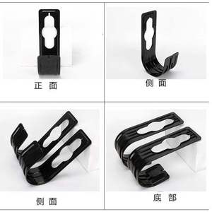 Heavy-Duty Portable Garden <b>Hose</b> Reel <b>Hanger</b> Wall-Mounted Plastic Hook for Car Wash Tool Kit - Product Image 2