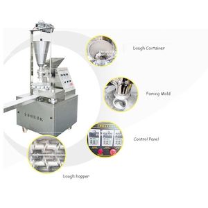 Nouveau petit pain farci à la vapeur de produit céréalier automatique Baozi formant des machines Népal Momo faisant la machine pour l'usage commercial à la maison - Product Image 4