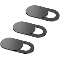 Cache-webcam ultra-fin personnalisé Trendybay avec protection coulissante pour ordinateur portable, tablette et téléphone portable – Confidentialité et sécurité garanties