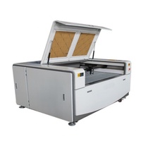 Máquina de Corte y Grabado Láser CO2 1410 CNC Refrigerada por Agua para Piedra, Mármol, Granito, Bambú, Madera, MDF, Papel, Vidrio, Compatible con DXF