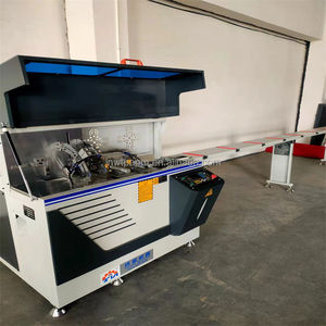 Tùy chỉnh góc cắt chính <span class=keywords><strong>CNC</strong></span> nhôm cửa sổ và cửa góc nối Máy cắt - Product Image 1