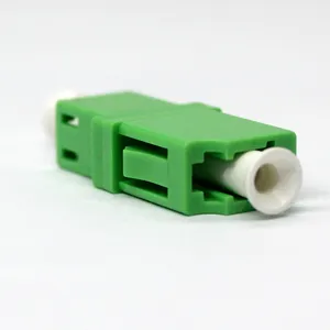 LC/APC MONOMODO DUPLEX de FIBRA ÓPTICA ADAPTADOR ACOPLADOR CONECTOR do ADAPTADOR de ACOPLAMENTO