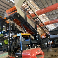 Trituradora de Impacto Móvil con Ruedas y Criba, 200t/h, Estación Montada sobre Neumáticos para Reciclaje de Residuos de Construcción, Hormigón y Asfalto, CE ISO