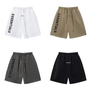 Pantalones cortos FOG informales y versátiles con estampado de letras de marca de moda para hombre y mujer - Product Image 2