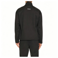 Sweat-shirt de sport pour homme 320 GSM en tissu technique épais, demi-zip, imprimé personnalisé, coupe décontractée