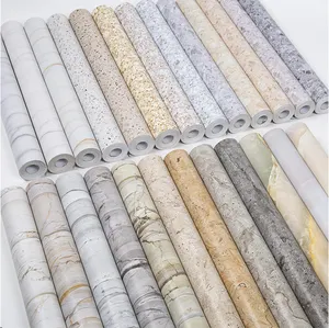 Papel tapiz autoadhesivo de diseño de mármol, impermeable, resistente al calor, contacto, película decorativa de pvc